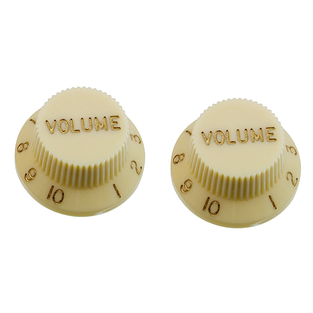 Plastic Volume Knobs (2) for Strat