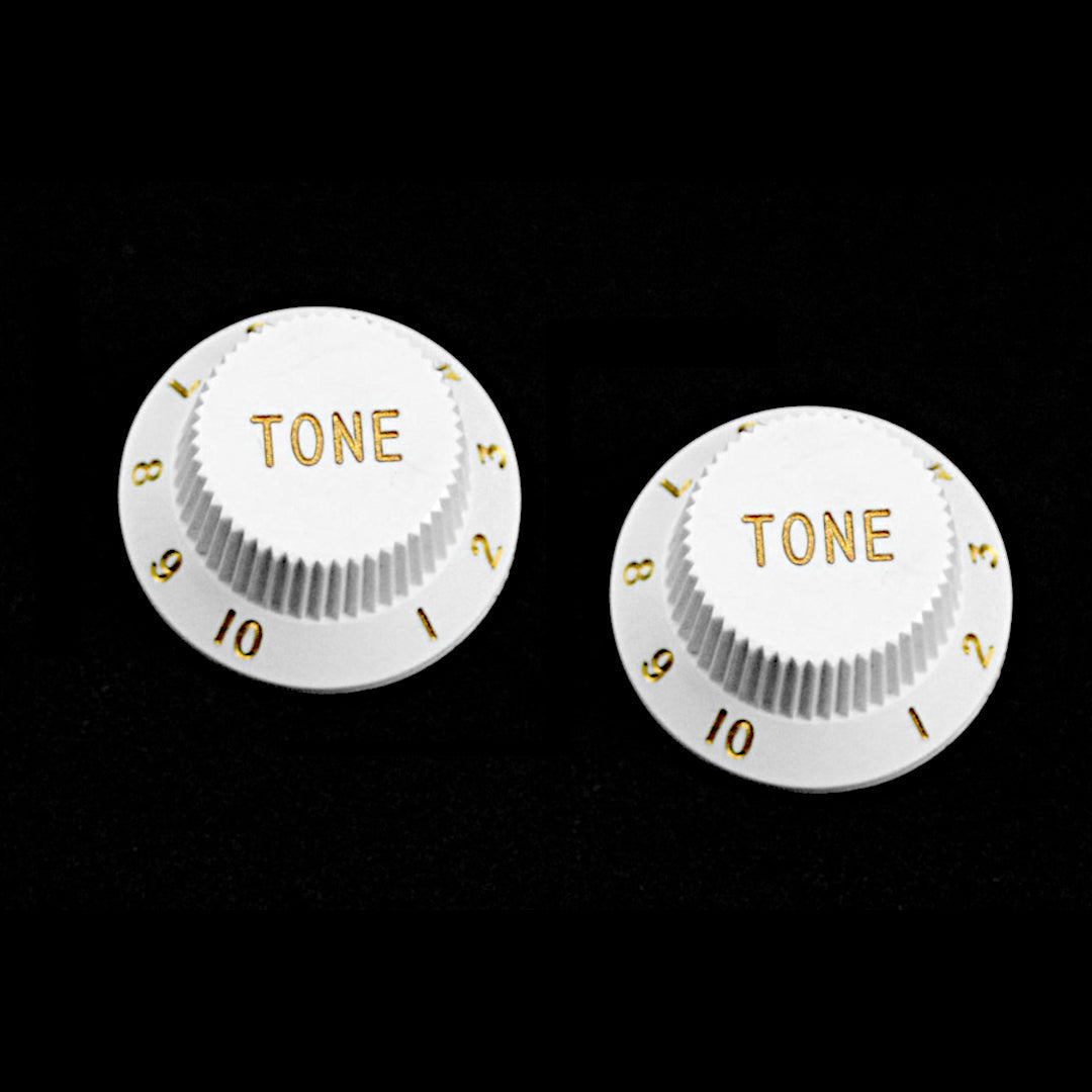 Plastic Tone Knobs (2) for Strat